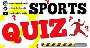 Sports Quiz - How good is your sporting knowledge?