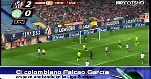 Falcao marcó su primer gol con el Atlético de Madrid