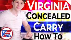How To Get A Concealed Carry Permit In Virginia (VA)