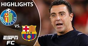 XAVI SENT OFF‼ Getafe vs. Barcelona | LaLiga Highlights | ESPN FC