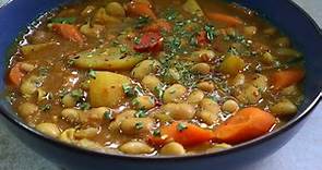 Bean stew (white kidney beans )