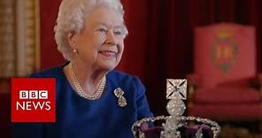 The Queen's advice on wearing a crown - BBC News