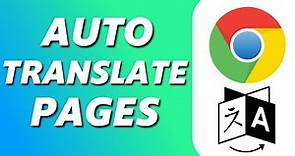 How to Automatically Translate Web Pages in Chrome (Easy)