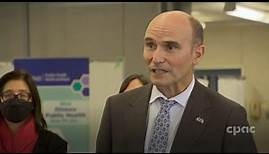 Health Minister Jean-Yves Duclos discusses pediatric vaccination – November 23, 2022