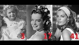 Romy Schneider from 0 to 43 years old