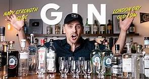 Beginner's guide to GIN! A history & tasting of various styles