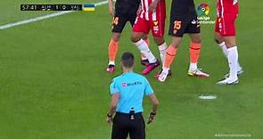 Gol de Babic (2-0) en el Almería 2-1 Valencia