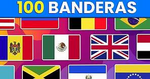 Adivina 101 Países por su Bandera 🚩🤓| Banderas del Mundo | ¿Cuántas Reconoces 🤔✅?