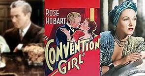 CONVENTION GIRL (1935) Rose Hobart, Weldon Heyburn & Sally O'Neil | Comedy, Drama | B&W