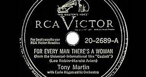 1948 OSCAR-NOMINATED SONG: For Every Man There’s A Woman - Tony Martin