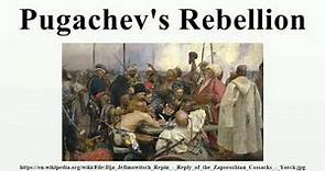 Pugachev's Rebellion