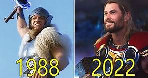 Evolution of Thor in Movies w/ Facts 1988-2022