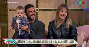 FABIÁN CUBERO, MICAELA VICICONTE Y LUCA en el diván de Vero - Cortá por Lozano 2023