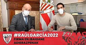✍️ Raúl García - Firma y Declaraciones - Adierazpenak - #RaúlGarcía2022