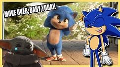 IT'S BABY ME!!!! Sonic Reacts Baby Sonic Movie Trailer