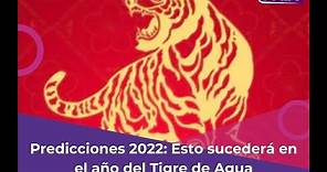 ¿Qué se viene para el 2022? Las predicciones en el año del Tigre de Agua de Ángeles Lasso