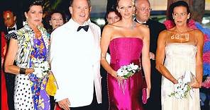 Charlene Of Monaco, Albert And His Sisters Together For The Centenary Ball In Monaco