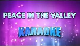 Gospel - Peace In The Valley (Karaoke & Lyrics)