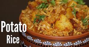 Easy Potato Rice Recipe .... | Quick BreakFast Recipe