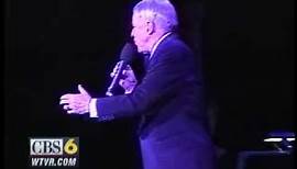 Frank Sinatra collapses on stage in Richmond