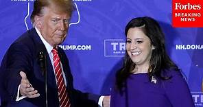 Trump Invites Elise Stefanik To Stage At New Hampshire Rally As VP Buzz Around Her Intensfies