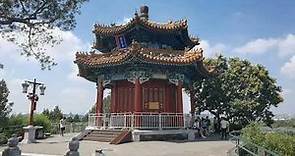 Jingshan Park - an Imperial Garden just right across the Forbidden City.