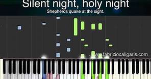 Silent Night - Piano Tutorial - PDF - MIDI - Lyrics