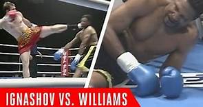 Kickboxing Great DESTROYS Boxing Champ! Alexey Ignashov vs. King Arthur Williams