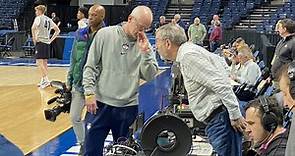 UConn's Dan Hurley, P.J. Carlesimo reunited at NCAA Tournament