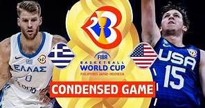 Greece 🇬🇷 vs USA 🇺🇸 | Full Game Highlights | FIBA Basketball World Cup 2023