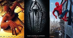 Todos los posters de las películas de Spider-Man