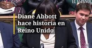 Diane Abbott HACE HISTORIA en Reino Unido