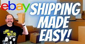 eBay COMPLETE Shipping Guide! Beginner's QUICK Step by Step SHIP WITH ME