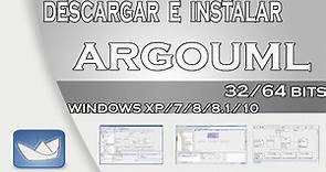 Como descargar e instalar ARGOUML para windows Xp, 7, 8, 8.1, 10 GRATIS fácil y rápido