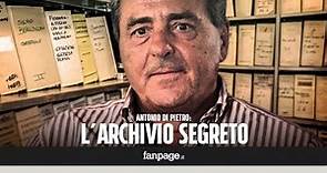 Nell'archivio segreto di Antonio Di Pietro: "Non sono riuscito ad arrestare il tempo che passa"