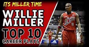 WILLIE " The Thriller " MILLER - TOP 10 Career Plays