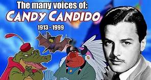 Many Voices of Candy Candido (Animated Tribute - Peter Pan - Robin Hood)