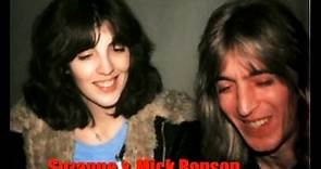 THE MICK RONSON BAND 1975-76 WOODSTOCK, N.Y.