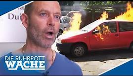 FLAMMENDES INFERNO!🔥 Brennendes Auto vor der Wache | Die Ruhrpottwache | SAT.1
