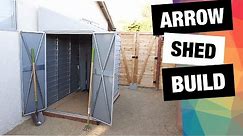 DIY Shed | Cheap Storage Shed Building | Arrow Yardsaver Shed Review