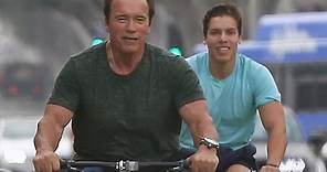 Arnold Schwarzenegger Enjoys Bike Ride With Look-alike Son Joseph Baena
