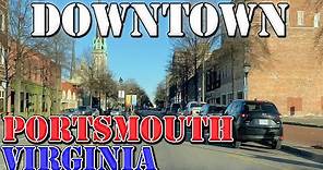 Portsmouth - Virginia - 4K Downtown Drive
