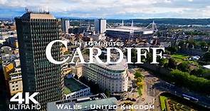 CARDIFF 🏴󠁧󠁢󠁷󠁬󠁳󠁿 Drone Aerial 4K | Wales United Kingdom UK 🇬🇧
