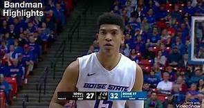 Chandler Hutchison Boise State vs San Diego State/1.13.18/ Highlights/ 44pts 8reb