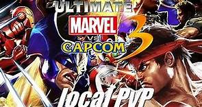 Ultimate Marvel vs Capcom 3 (PC) - local PvP gameplay (single PC multiplayer)