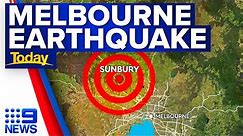 Melbourne residents woken by earthquake overnight | 9 News Australia