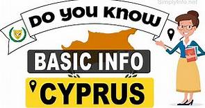 Do You Know Cyprus Basic Information | World Countries Information #45 - General Knowledge & Quizzes