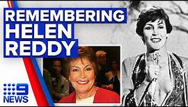 Australian singer and feminist icon Helen Reddy dies | 9 News Australia