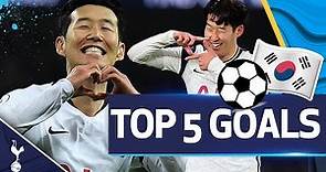 Heung-Min Son's TOP FIVE Premier League goals ever!