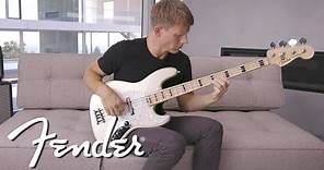 Chris Chaney Demos The Fender American Elite Jazz & Precision Basses | American Elite | Fender